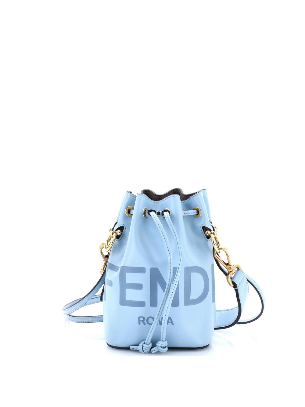 Fendi Logo Mon Tresor Bucket Bag #377753F10B